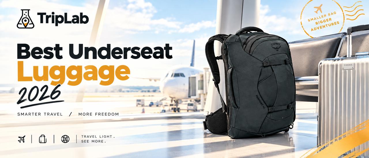 Best Underseat Luggage 2026 — TripLab