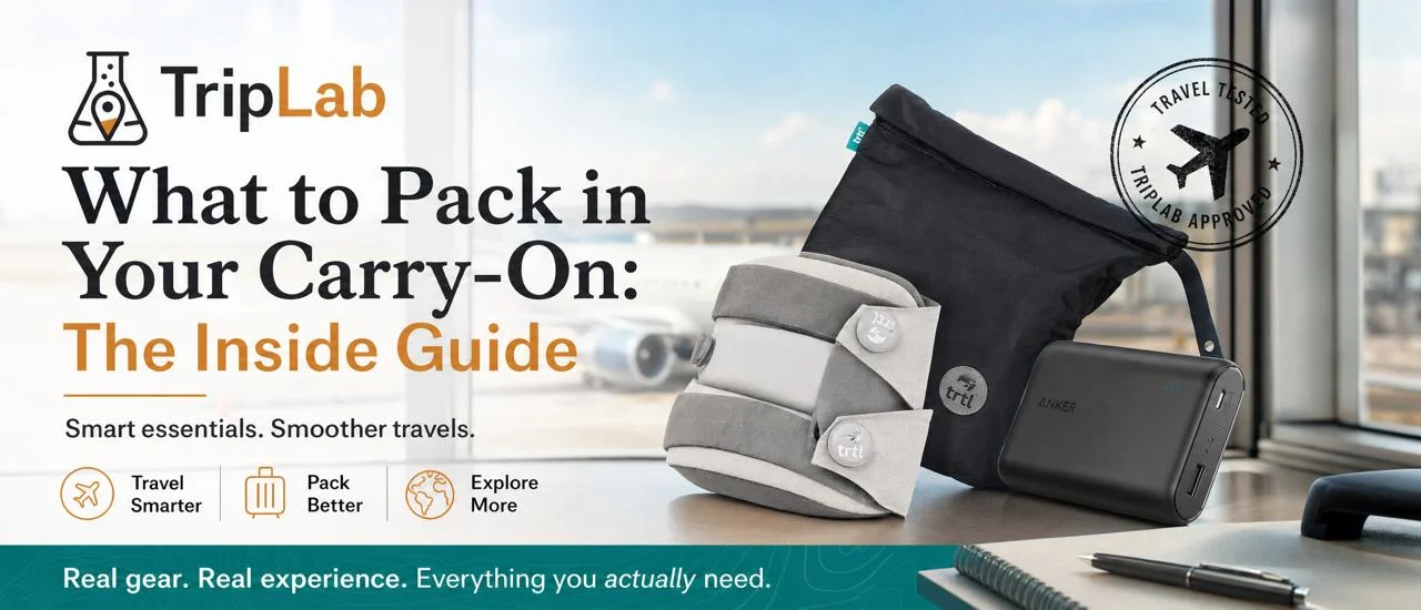What to Pack in Your Carry-On 2026