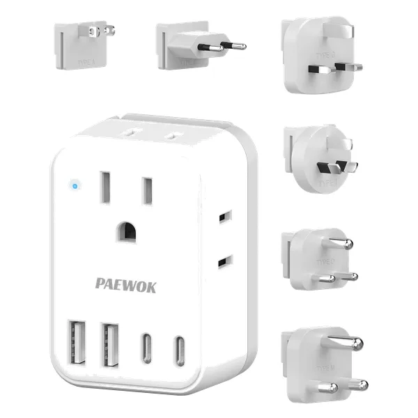 Paewok PD 2W Universal Travel Adapter